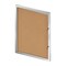 Azar Displays Large Enclosed Cork Bulletin Board w/ Lock & Key 300231 - alternate 1